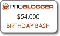 ProBlogger birthday bash