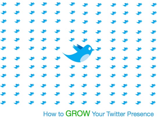 how to grow twitter presence