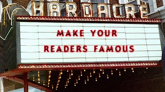 make your readers famous