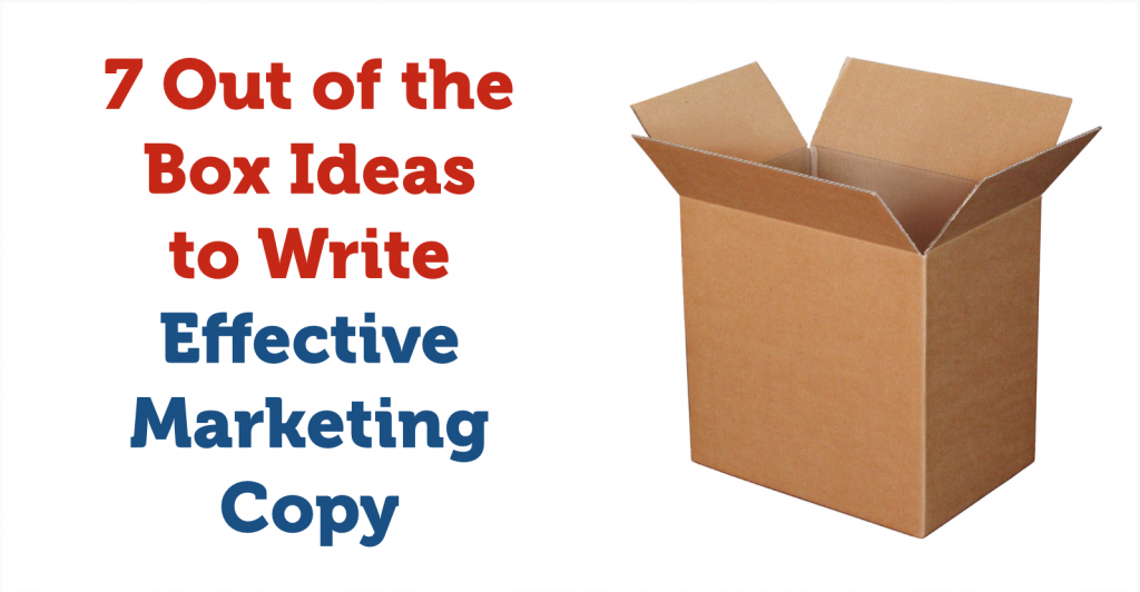 7 Out-of-the-Box Ideas to Write Effective Marketing Copy - @ProBlogger