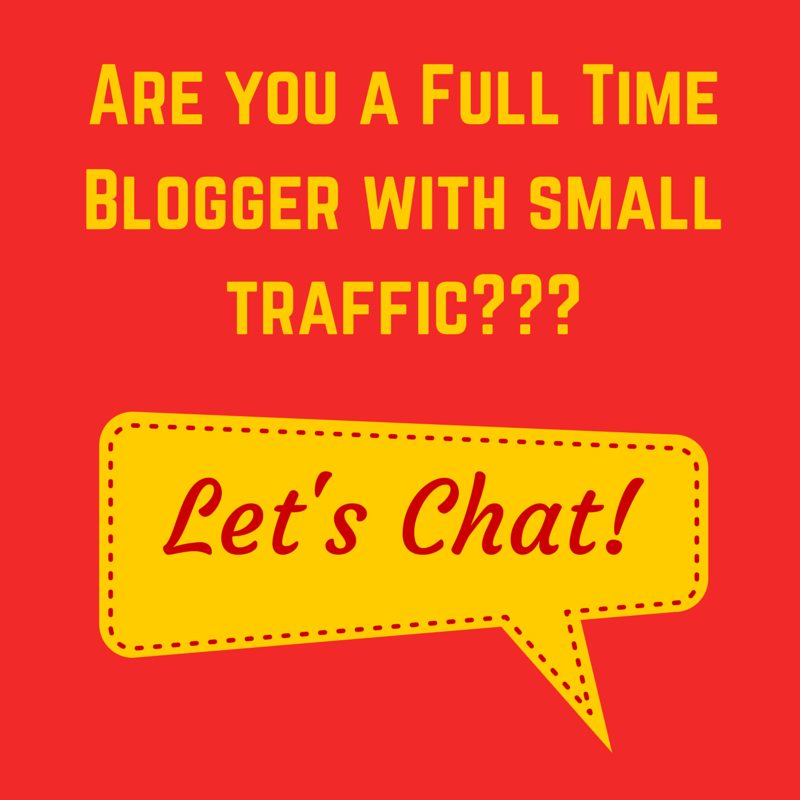 Are you a Full Time Blogger-