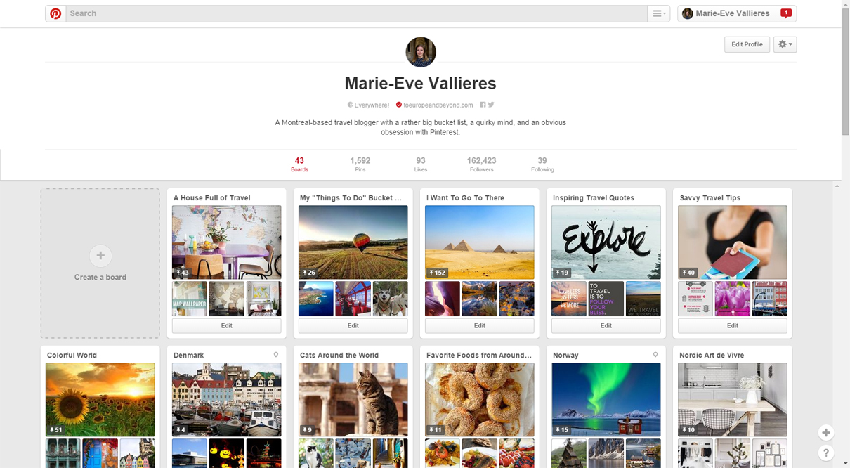pinterest-profile 4 Ways Pinterest Can Help Drive Traffic To Your Blog